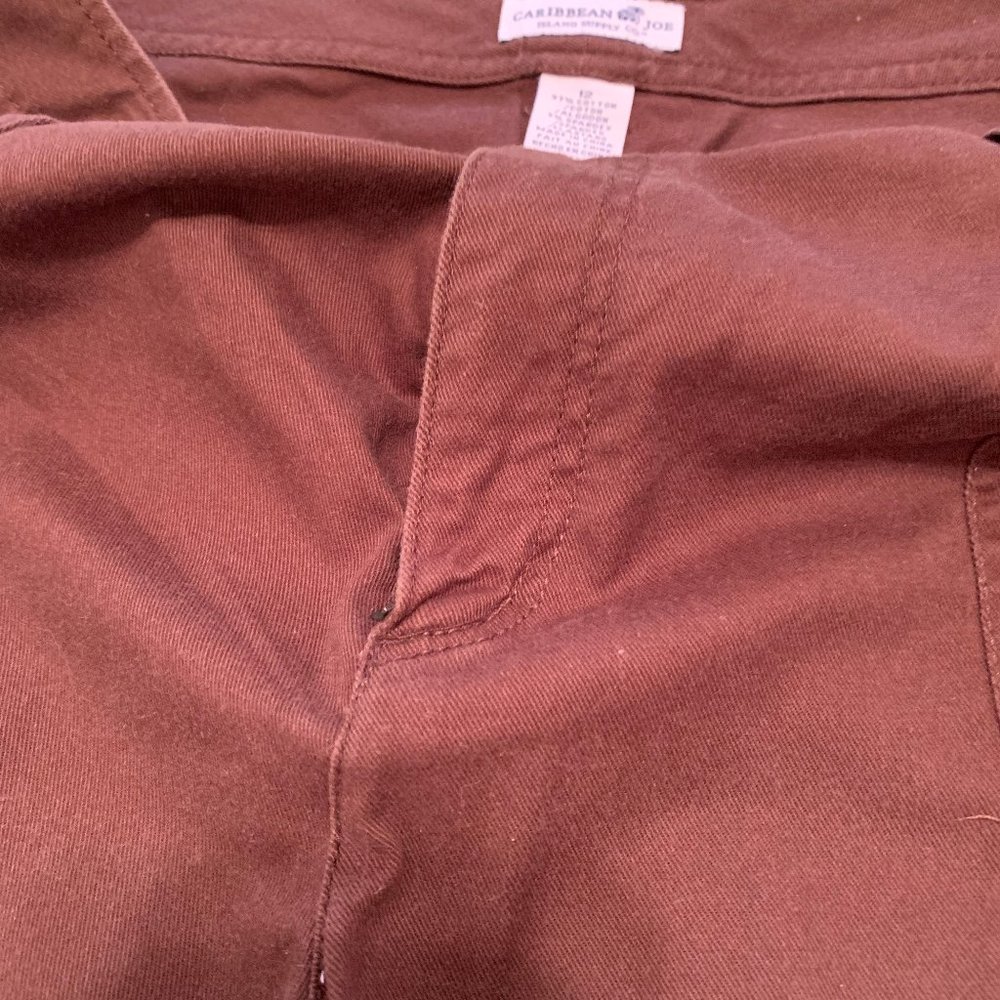 NWOT Caribbean Joe brown capris